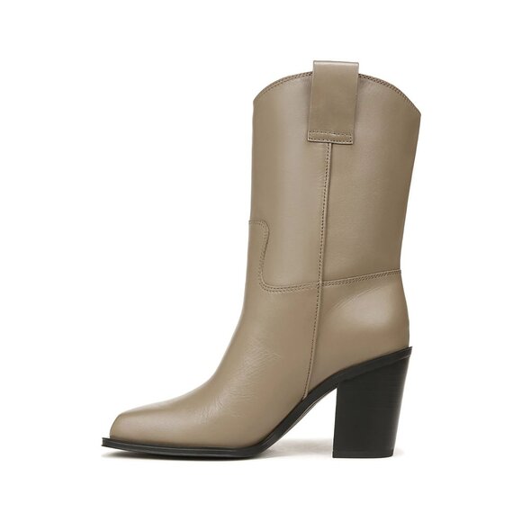 🆕FRANCO SARTO Valor Square Toe Mid-Calf Boot 7 Gray - Picture 2 of 13